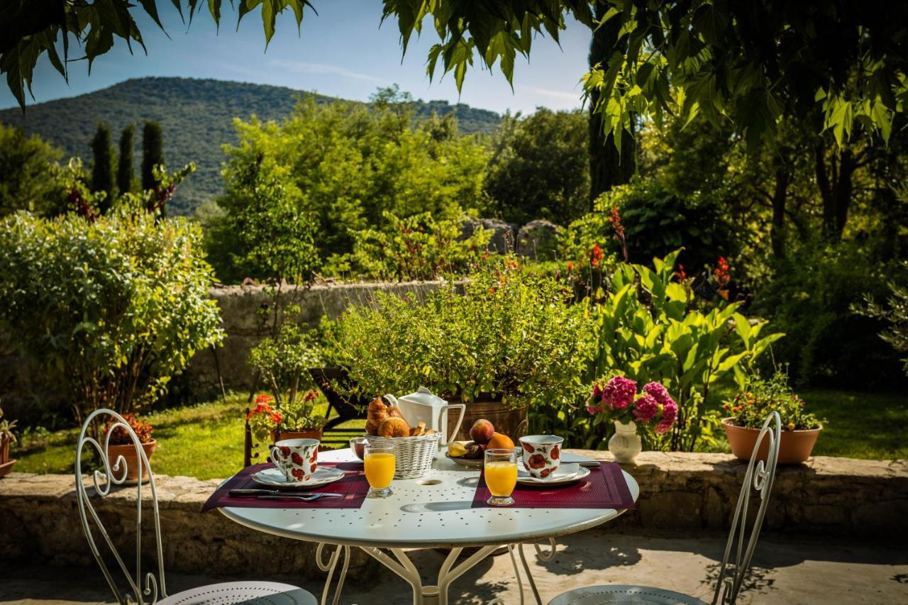 Logis Des Magnans -Les Terrasses Du Coutach - Bed and Breakfast Sauve Eksteriør billede